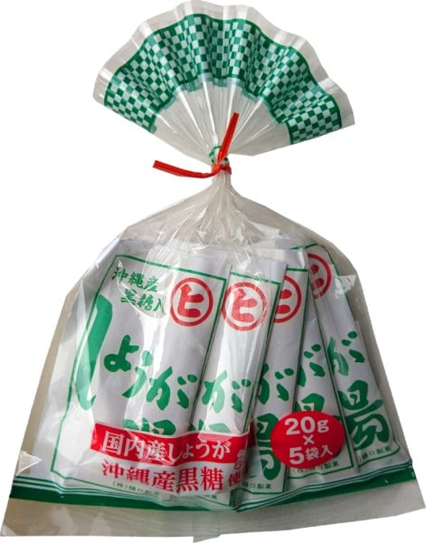 樋口製菓 しょうが湯 巾着 5袋入り まとめ買い(×10)（送料別）