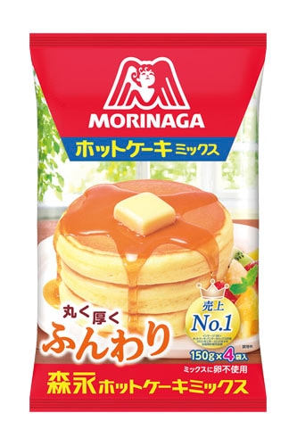 森永製菓 ホットケーキミックス 150g×4入り まとめ買い(×14)（送料別）
