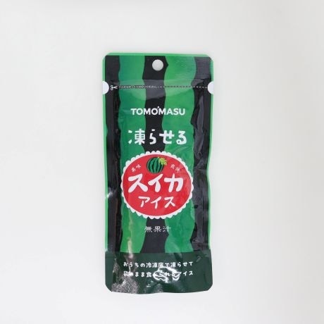 ◆友桝飲料 凍らせる スイカアイス 80g まとめ買い(×12)(送料別)