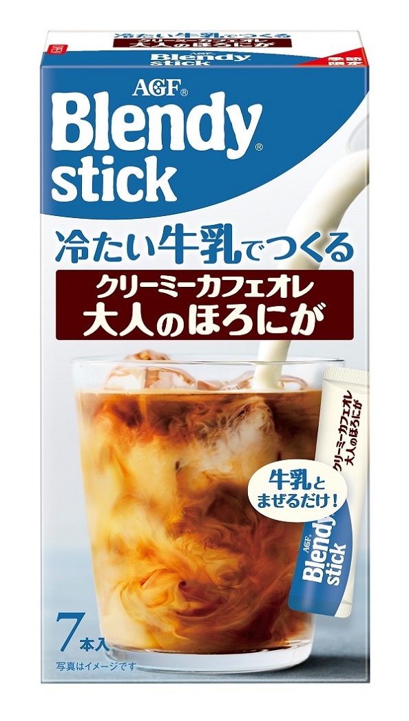 AGF ブレンディ クリーミー大人のほろにが 7本 まとめ買い(×6)（送料別）