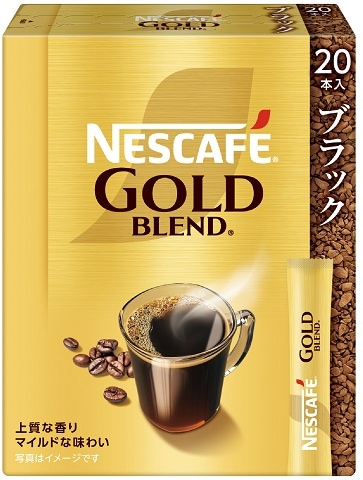 ネスレ ゴールドブレンド ブラック 20本 まとめ買い(×6)(送料別)