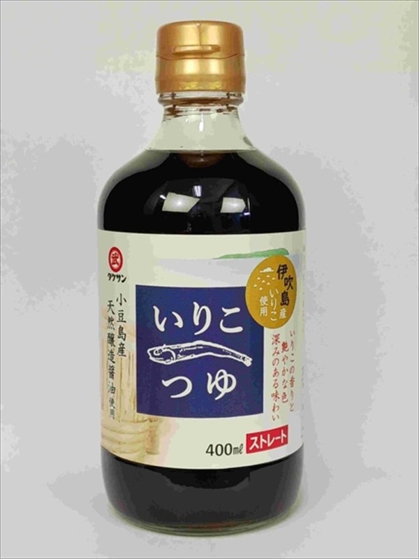 【限定クーポン対象商品】◆タケサン いりこつゆストレート 400ml まとめ買い(×10)|4904755292306(tc)(011020)