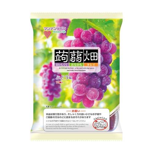 マンナンライフ 蒟蒻畑ぶどう味 25g×10個入 まとめ買い(×12)|4902738270020(tc)(082742)