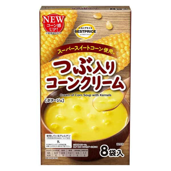 TVBP つぶ入りコーンクリーム 140g まとめ買い(×10)|4549414652581(tc)(426980)(送料別)