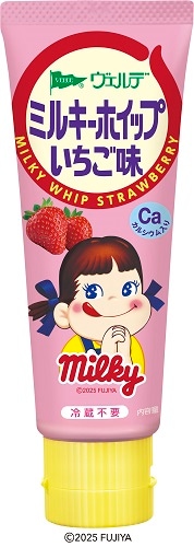 ヴェルデ ミルキーホイップ いちご味 80g まとめ買い(×8)|4562452232300(tc)(011020)