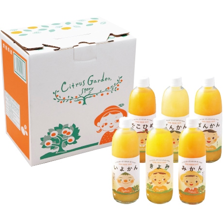 【ネット決済】マルワフルーツ園芸 柑橘アソート6本セット