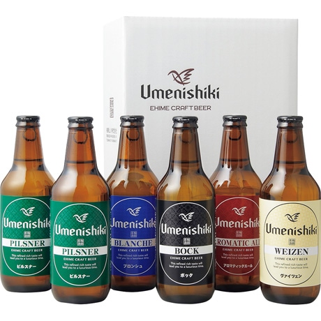 【ネット決済】梅錦山川 梅錦ビール6本セット蔵直便