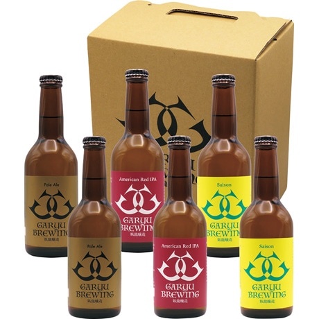 【ネット決済】臥龍醸造 臥龍ビール3種6本セット