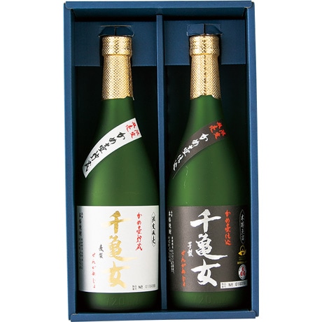 【ネット決済】若潮酒造 千亀女 麦・芋飲みくらべセット SK-2S