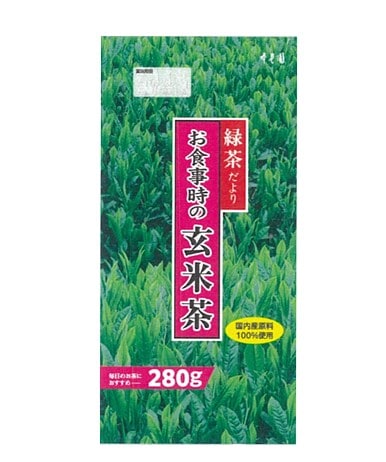寿老園 お食事時の玄米茶 280g まとめ買い(×5)(送料別)