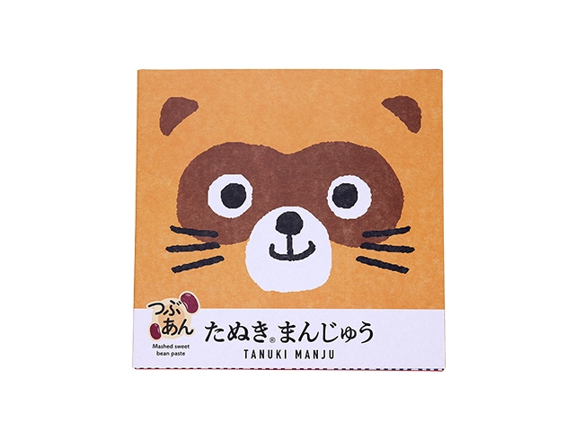 【産地取り寄せ商品】たぬきまんじゅう(たぬき本舗)9個入(送料別)