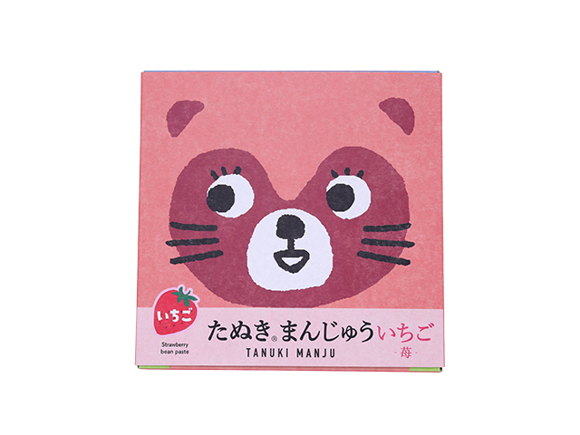 【産地取り寄せ商品】(２箱売り)たぬきまんじゅういちご ９個入×２箱（たぬき本舗）（送料別）