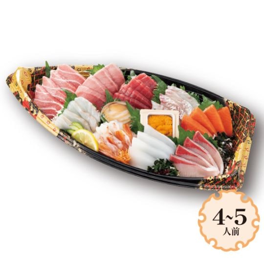 【当日支払】刺身盛合せ（大トロ・中とろ入り）（4～5人前） 11点盛