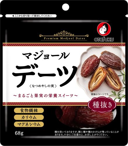 オタフク デーツなつめやしの実 種抜き 68g まとめ買い(×10)|4970077210298(tc)(012956)