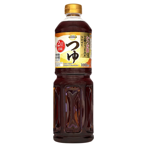 BP 2倍濃縮つゆ 1000ml まとめ買い(×12)|4549414677560(tc)(426980)