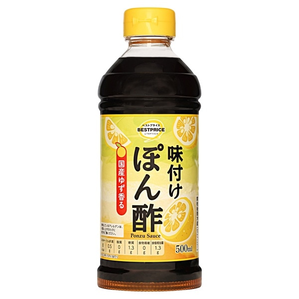 BP 味付けぽん酢 500ml まとめ買い(×12)|4549414689822(tc)(426980)