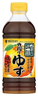 ミツカン かおりの蔵 丸搾りゆず 500ml まとめ買い(×12)|4902106564539(tc)(011020)