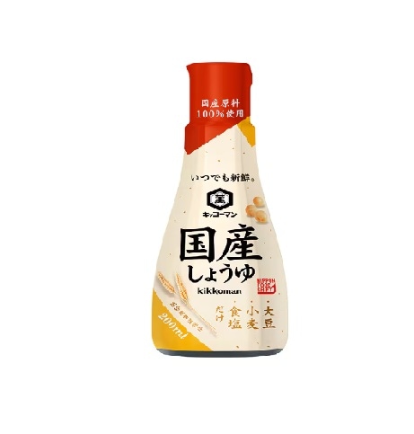 ◆キッコーマン いつでも新鮮 国産しょうゆ 200ml まとめ買い(×6)|4901515014703(tc)(005881)
