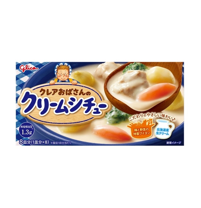 グリコ クレアおばさんのクリームシチュー 142G まとめ買い(×10)|4901005000674(tc)(012956)