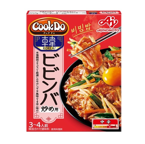 味の素 CookDoKOREA ビビンバ炒め 90g まとめ買い(×10)|4901001590667(tc)(011020)
