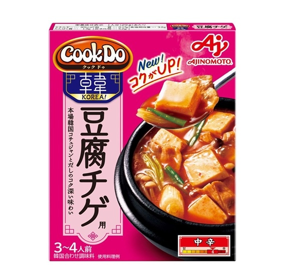 味の素 CookDoKOREA 豆腐チゲ 100g まとめ買い(×10)|4901001572335(tc)(011020)