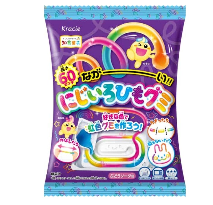 クラシエ ながーいにじいろひもグミ 18g まとめ買い(×7)|4901551357444(tc)(415138)