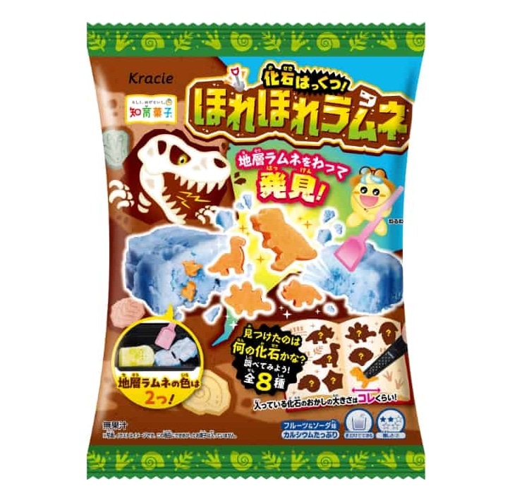 クラシエ 化石はっくつ!ほれほれラムネ 21g まとめ買い(×7)|4901551357451(tc)(415138)