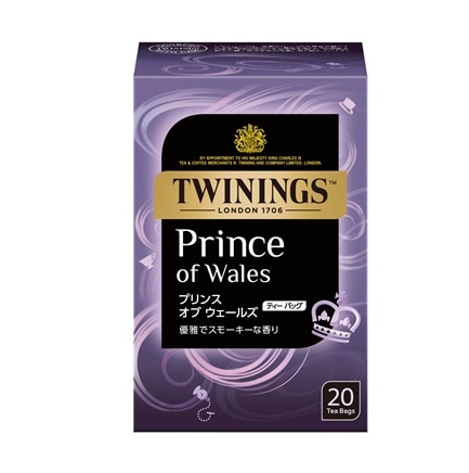 トワイニング ティーバッグ プリンスオブウェールズ 2.0g×20袋 まとめ買い(×4)|4901305124773(tc)(012956)