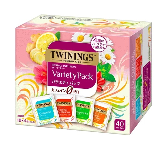 トワイニング ハーブティー バラエティパック 40袋 まとめ買い(×12)|4901305124995(tc)(012956)
