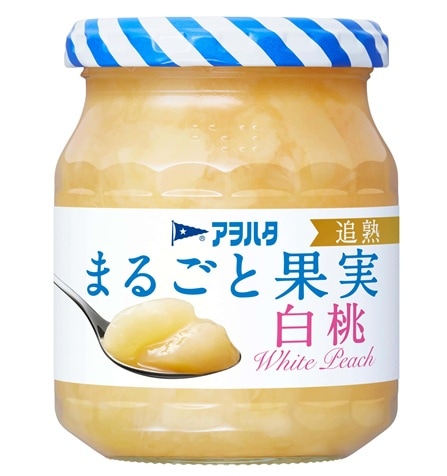 【限定クーポン対象商品】◆アヲハタ まるごと果実 白桃 250g まとめ買い(×6)|4562452232485(tc)(011020)