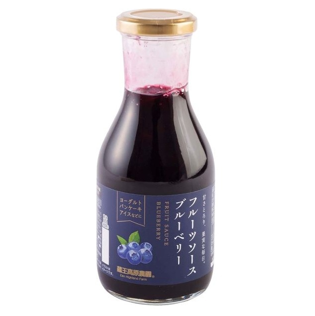 蔵王高原農園 ブルーベリーソース 320g まとめ買い(×6)|4964937022633(tc)(011020)