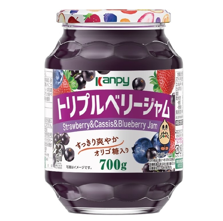 カンピー トリプルベリージャム 700g まとめ買い(×6)|4901401205956(tc)(011020)