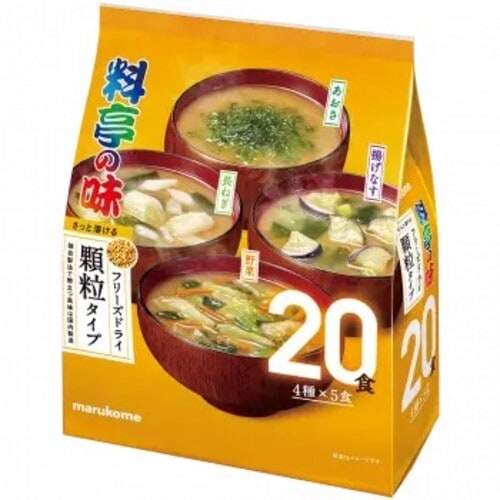 マルコメ 大容量FD顆粒料亭の味アソート 20食 まとめ買い(×8)|4902713136839(tc)(011020)