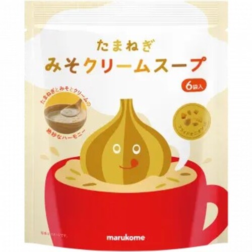マルコメ 徳用たまねぎみそクリームスープ 6食 まとめ買い(×7)|4902713136341(tc)(011020)