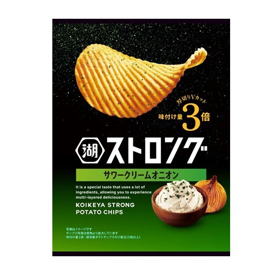 湖池屋 ストロングサワークリームオニオン 53g まとめ買い(×12)|4514410169852(tc)(415138)