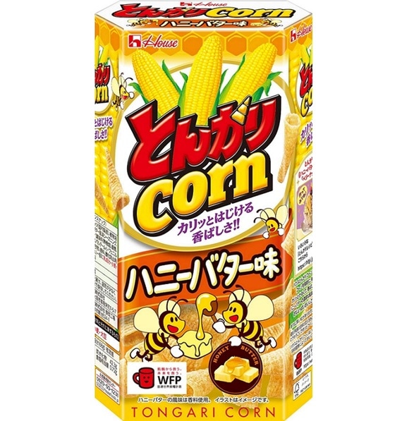 ハウス食品 とんがりコーン ハニーバター味 68g まとめ買い(×10)|4902402922781(tc)(082742)