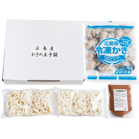 【店頭決済】広島県漁業協同組合連合会 広島産かきの土手鍋セット R-DS-N