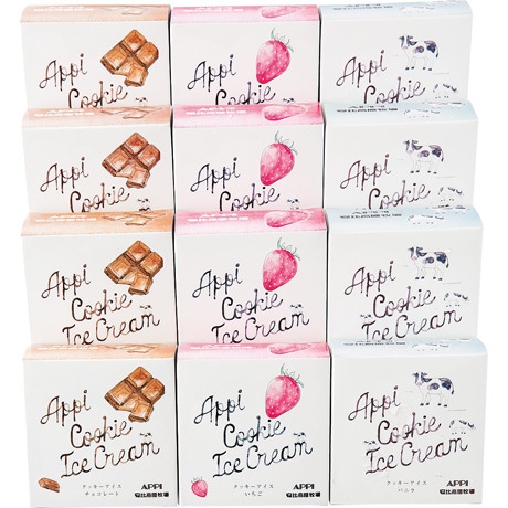 【店頭決済】安比高原牧場 安比高原クッキーアイス
