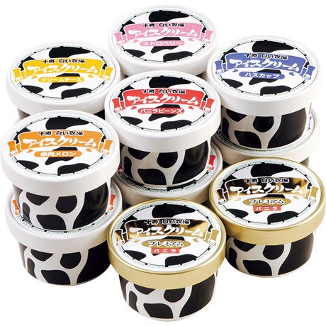 【店頭決済】十勝ドルチェ 十勝白い牧場アイス TSBA-12