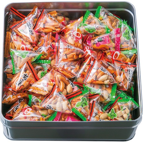 【店頭決済】竹新 変わり種柿ピー詰合せ KP-650