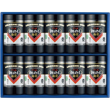 【店頭決済】やま磯 朝めしカップギフトセット 朝めしカップ10本詰G