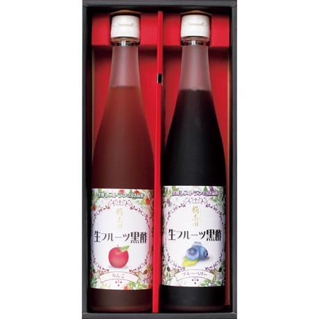 【店頭決済】福山黒酢 生フルーツ黒酢セット