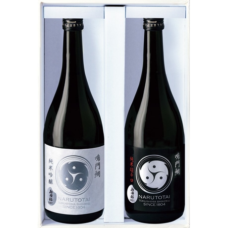 【店頭決済】本家松浦酒造 鳴門鯛 巴 純米吟醸・超辛口2本セット