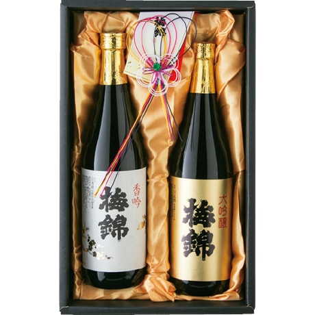 【店頭決済】梅錦山川 大吟醸・香吟セット KD-40