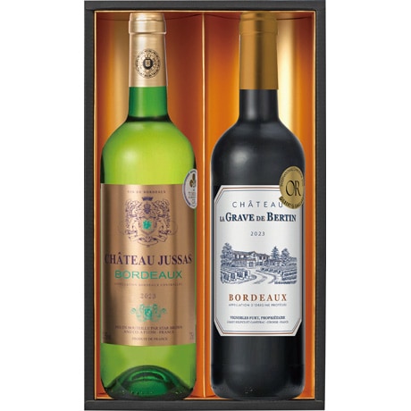 【店頭決済】フランスボルドー金賞受賞紅白ワインセット TO-30B
