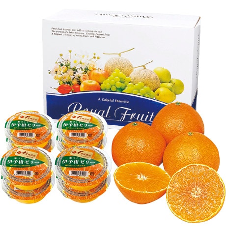 【ネット決済】愛媛県産 愛媛県産紅まどんな&伊予柑ゼリーセット