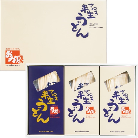 【ネット決済】おか泉 本格さぬきうどん半生麺セット T-3A