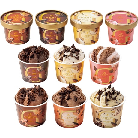 【ネット決済】ゴディバ アイス コレクション（10個入） GCS-501