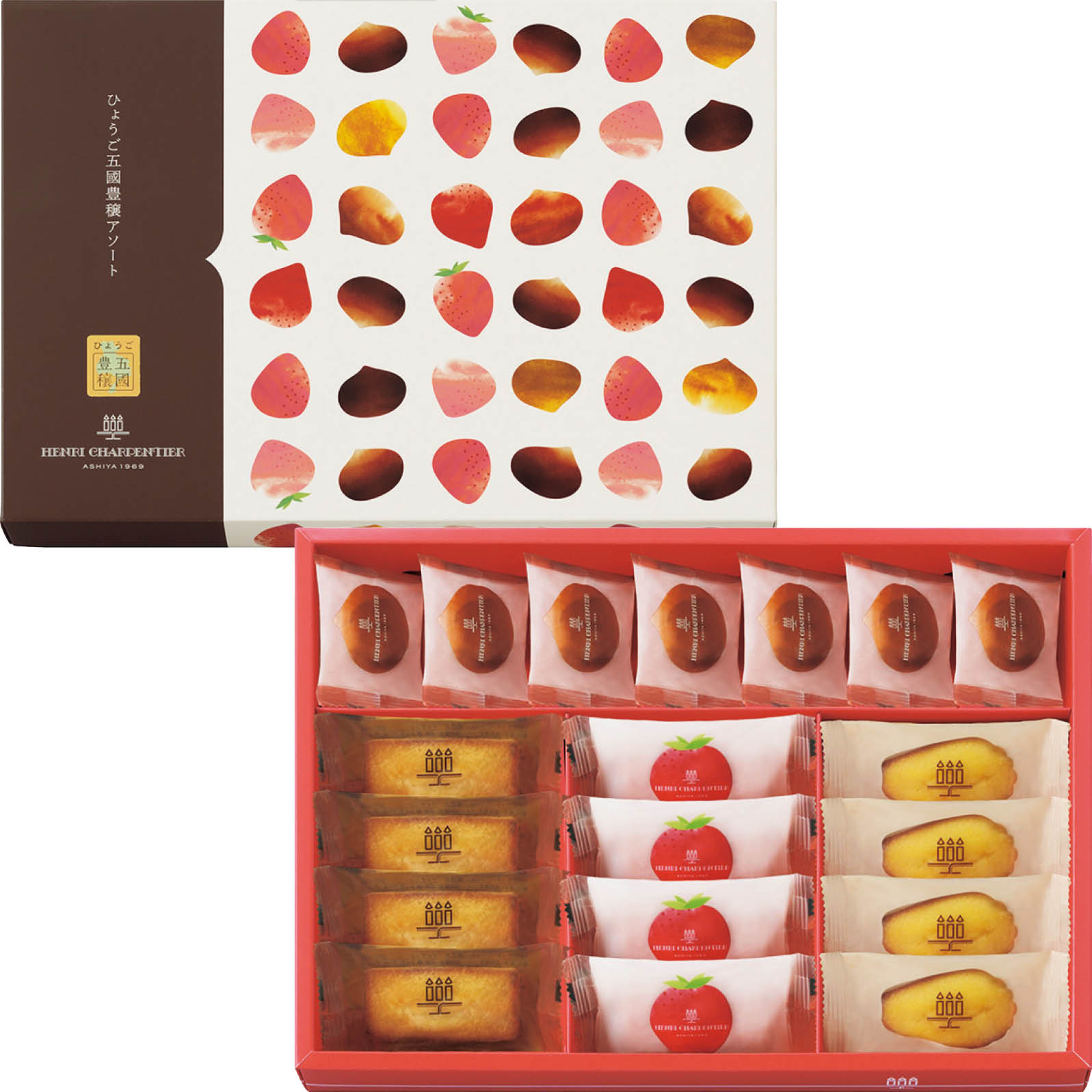 【ネット決済】アンリ・シャルパンティエ ひょうご五國豊穣アソートS 4種19個入 HGHAS-30AW