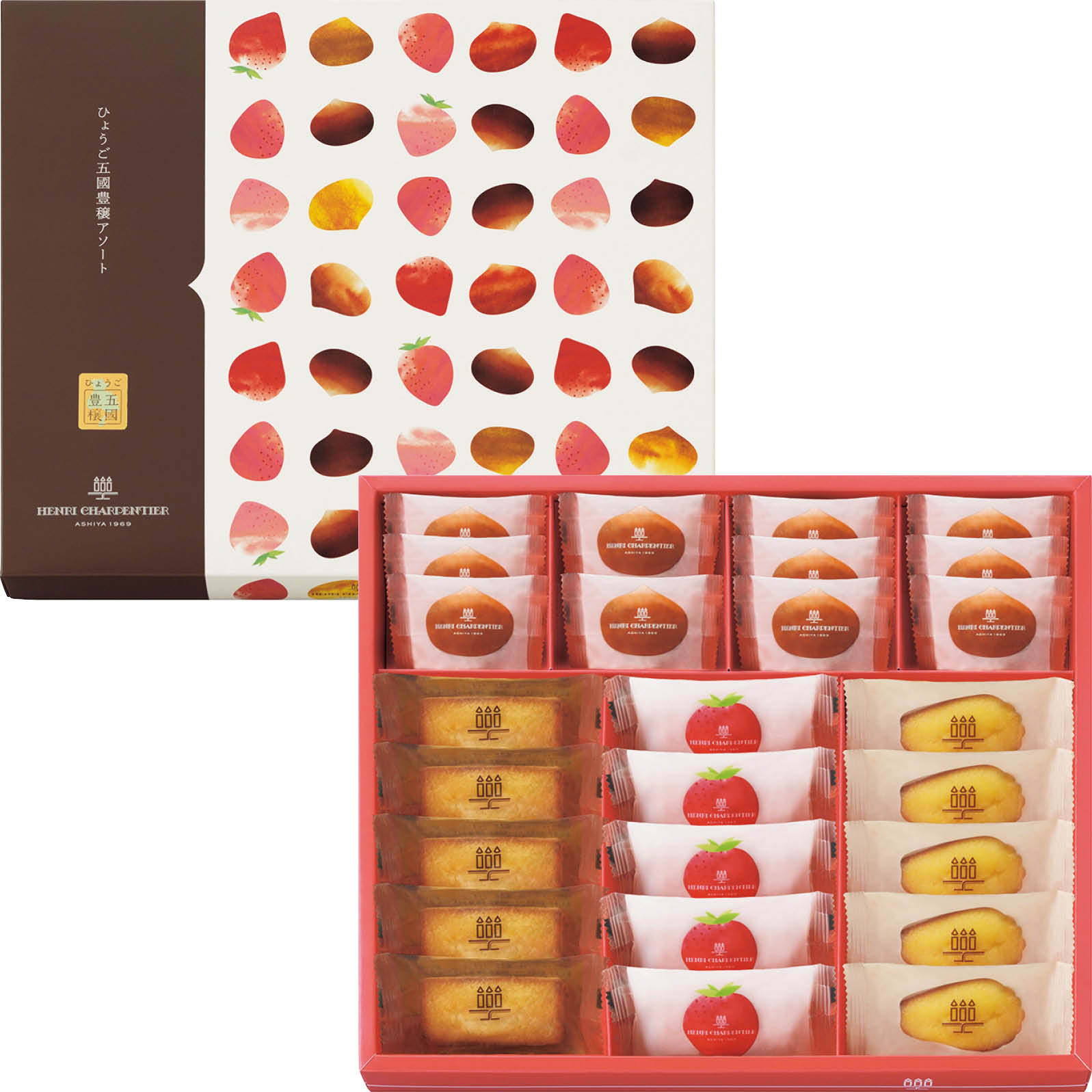 【ネット決済】アンリ・シャルパンティエ ひょうご五國豊穣アソートM 4種26個入 HGHAS-40AW